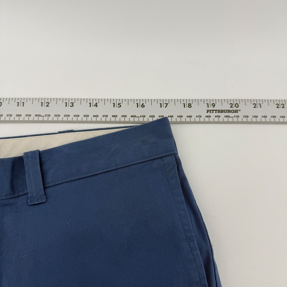 J.Crew Mercantile Flex Reade Mens Blue Chino Shorts Size 34 7 Inch Inseam - Picture 4 of 6